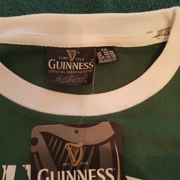 Guinness Baseball Tee - Picture 2 of 3